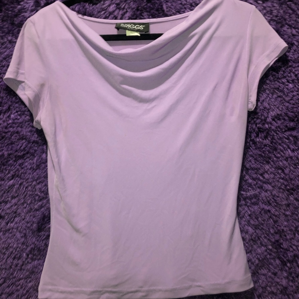 Lavender blouse